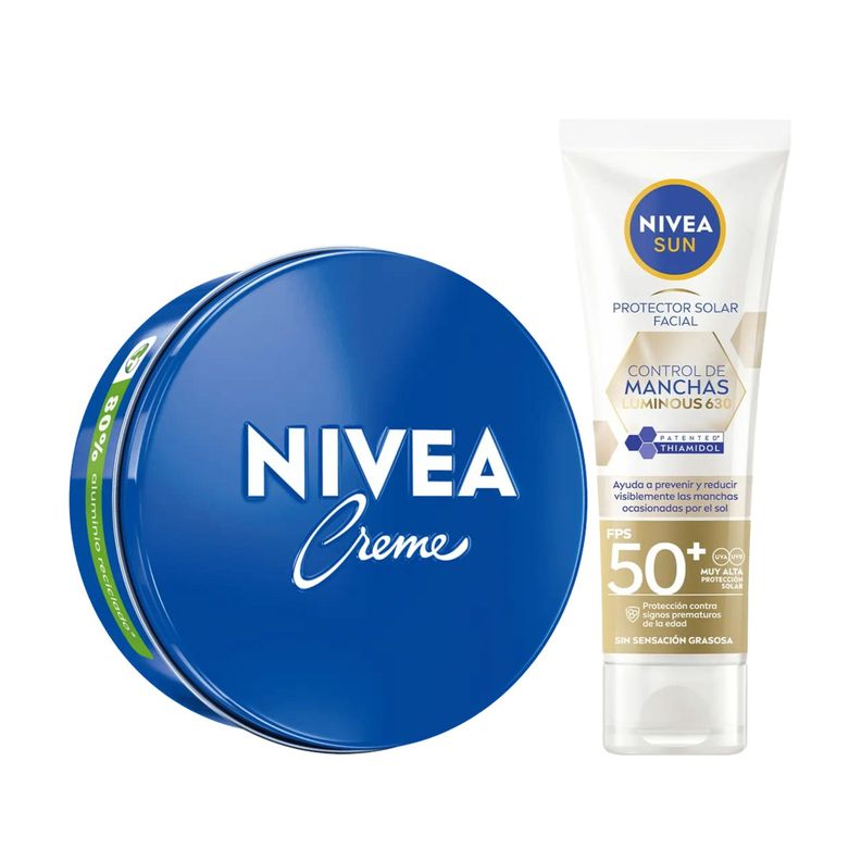 Nivea Creme + Protector Solar Control de Manchas FPS50
