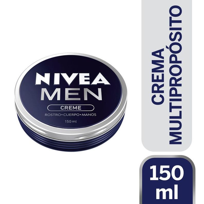 Crema Multiproposito Nivea Men Creme 150ml Azul