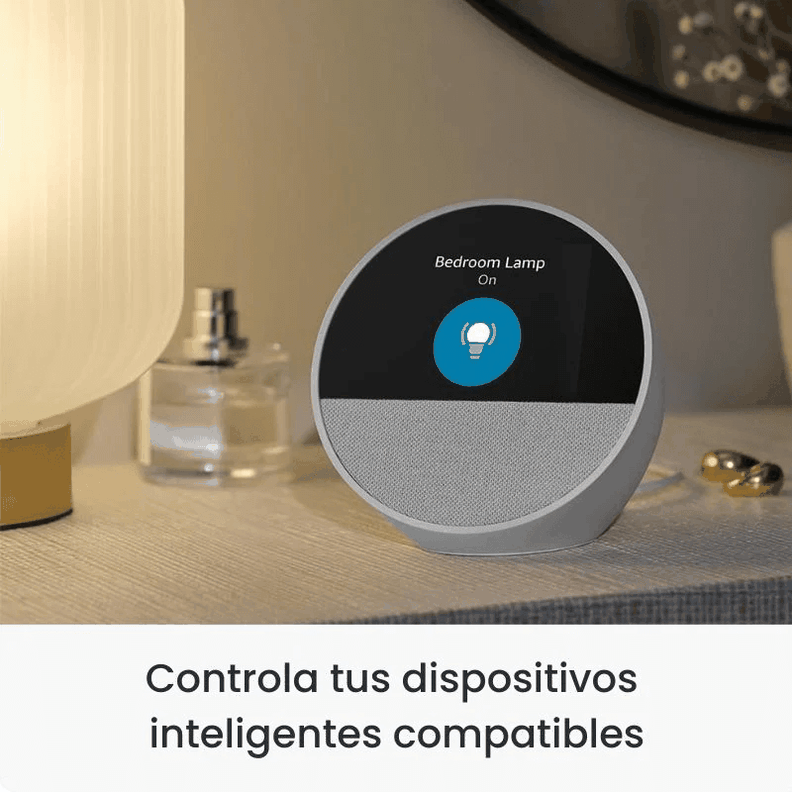 Amazon Echo Spot Última Generación 2024 Alexa Color Blanco-2