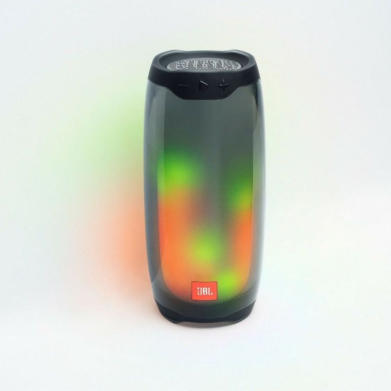 Parlante Jbl Pulse 4 Negro Luces 360° Sonido Increíble-2