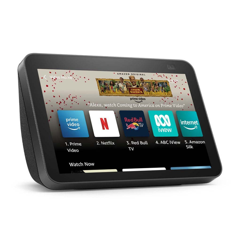 Amazon Echo Show 8 Negro Con Alexa Compatible Con Apps De Streaming-0