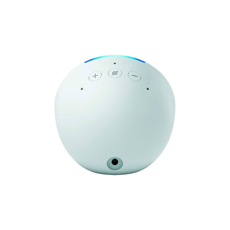 Amazon Echo Pop Parlante Asistente Virtual Blanco-2