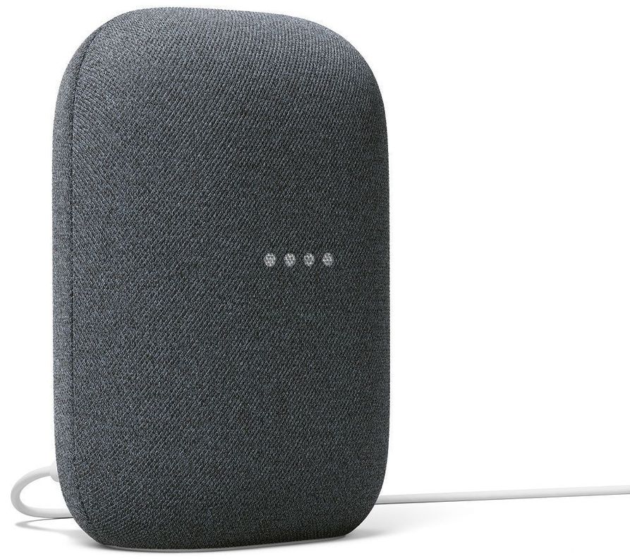 Parlante Inteligente Google Nest Audio Asistente Virtual Ok Google Negro-1