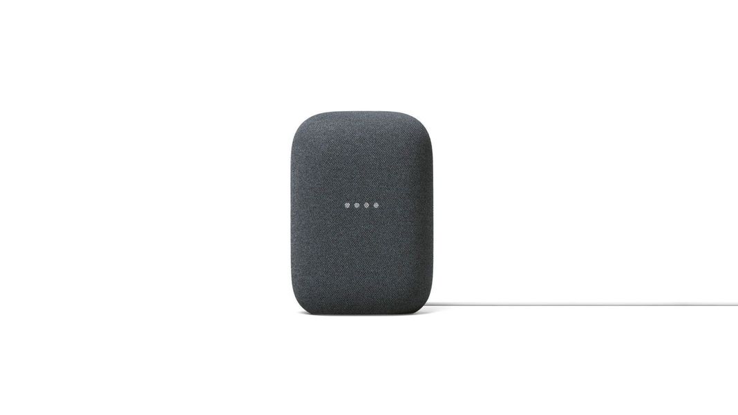 Parlante Inteligente Google Nest Audio Asistente Virtual Ok Google Negro-2