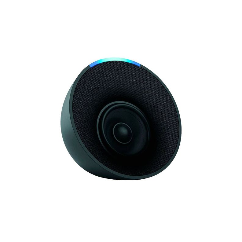 Amazon Echo Pop Parlante Asistente Virtual Negro-2