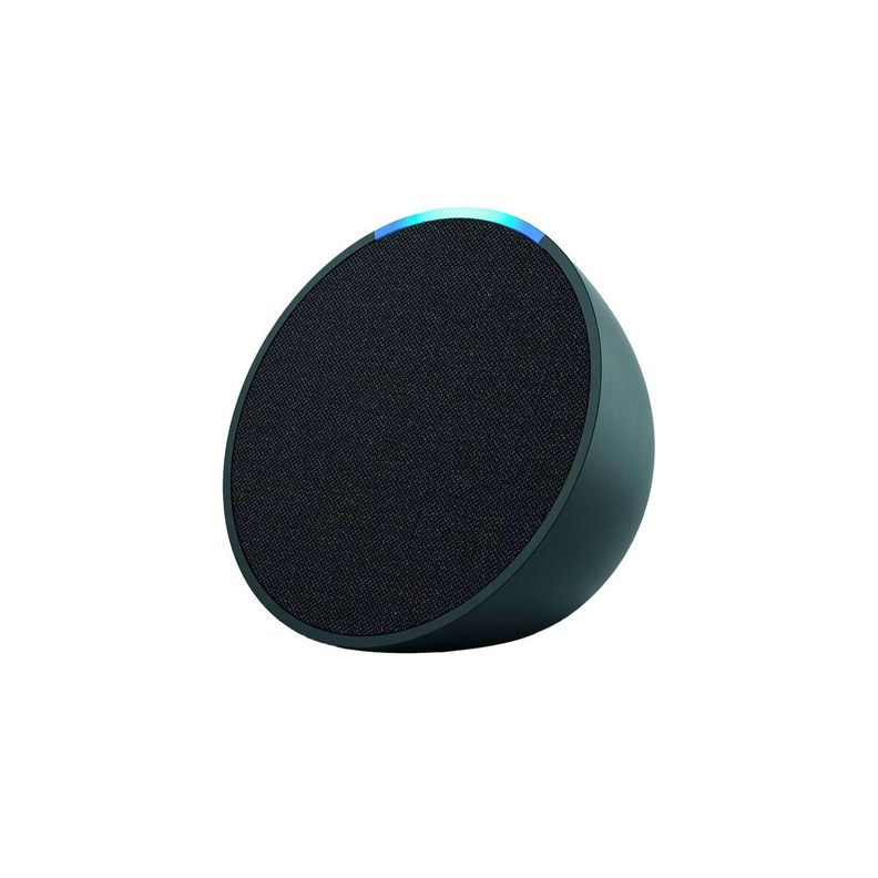 Amazon Echo Pop Parlante Asistente Virtual Negro-0