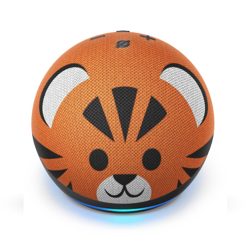 Amazon Echo Dot 4 Generación Edición Infantil Diseño Tigre-2