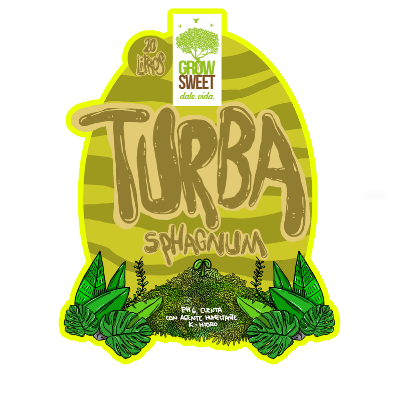 Turba Rubia Sphagnum 4 kilos-0