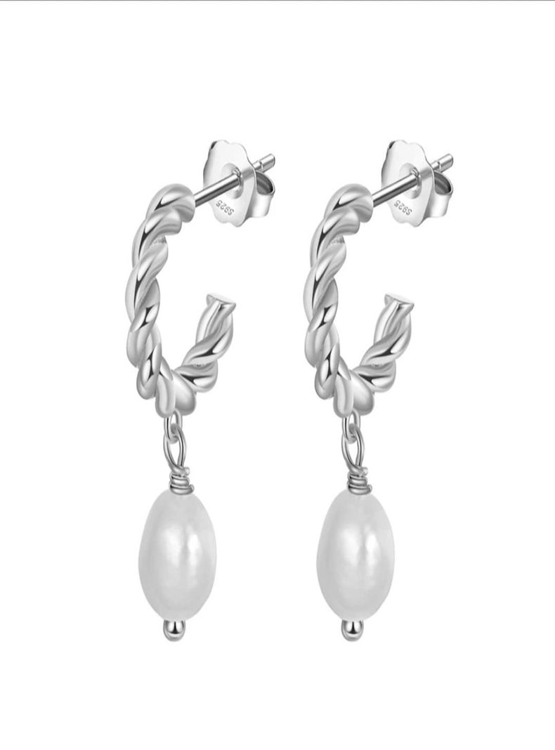 Argolla Valeria con perla, plata 925-0