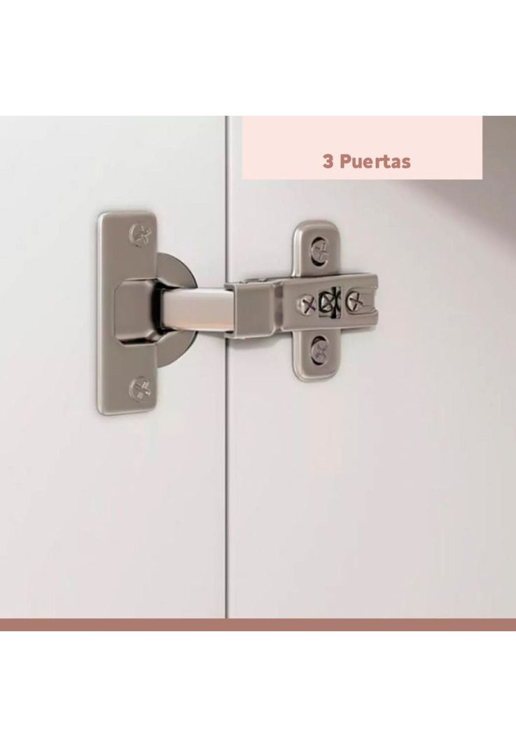 Cómoda Zapatero blanca madera MDF-5