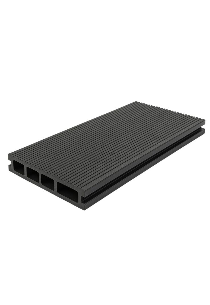 Pack de 5 muros separadores divisores WPC madera clara-0