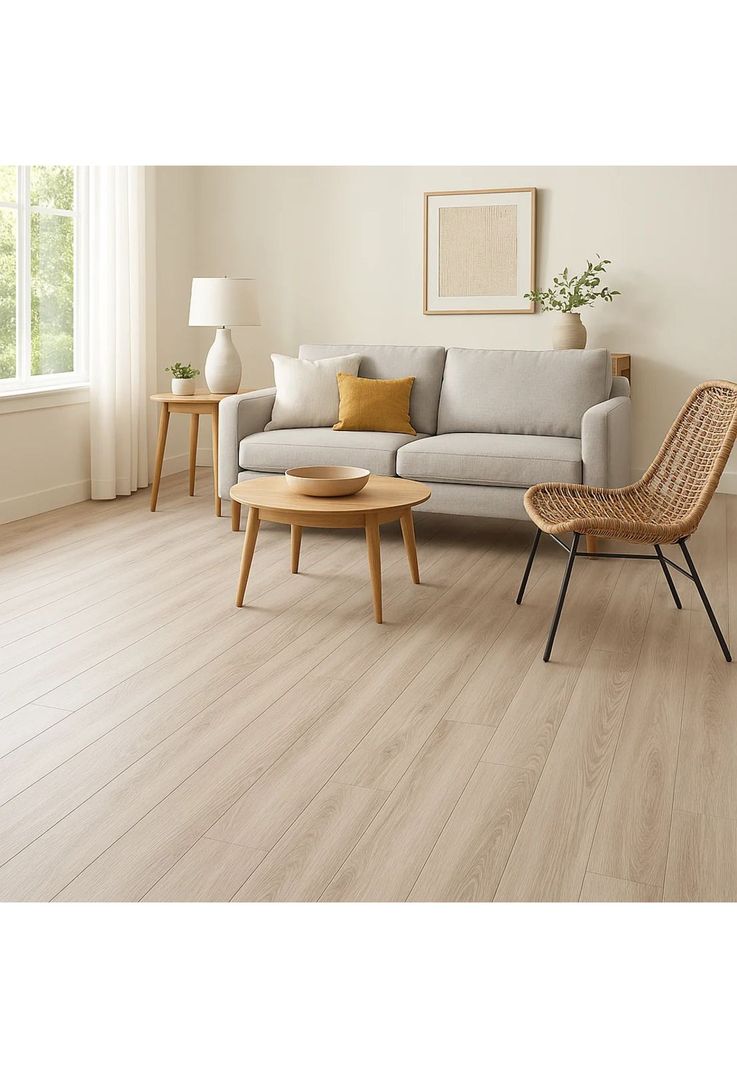 Pack de 12 Pisos Vinilico SPC Color Madera Gris-1