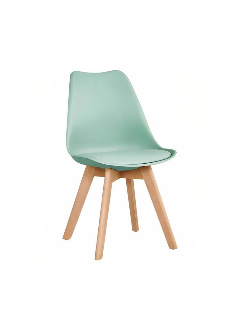 Silla Tulip Acolchada - Menta-0