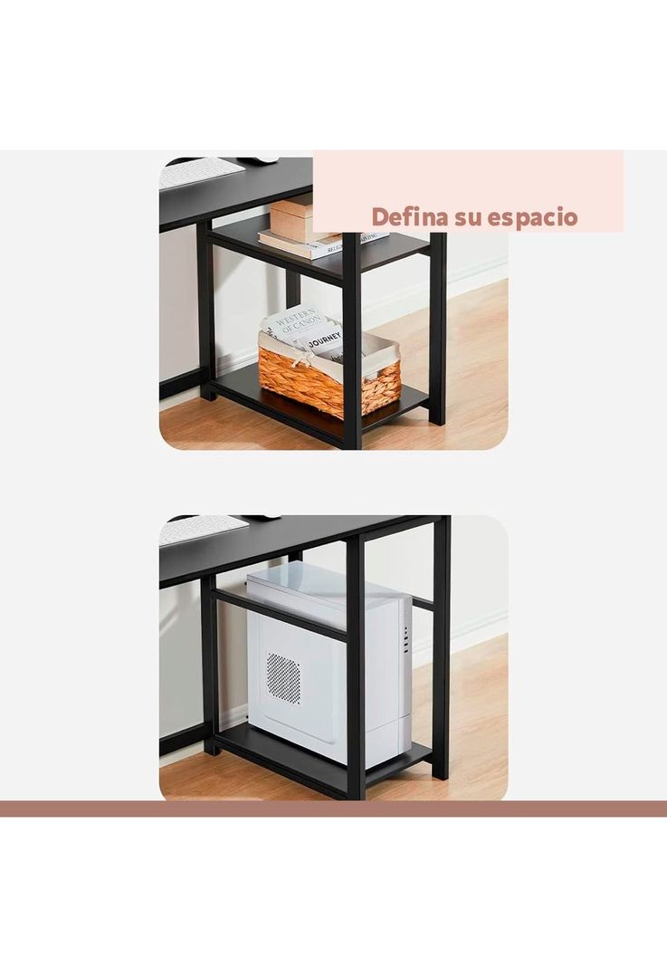 Escritorio Industrial Gamer 140cm-5