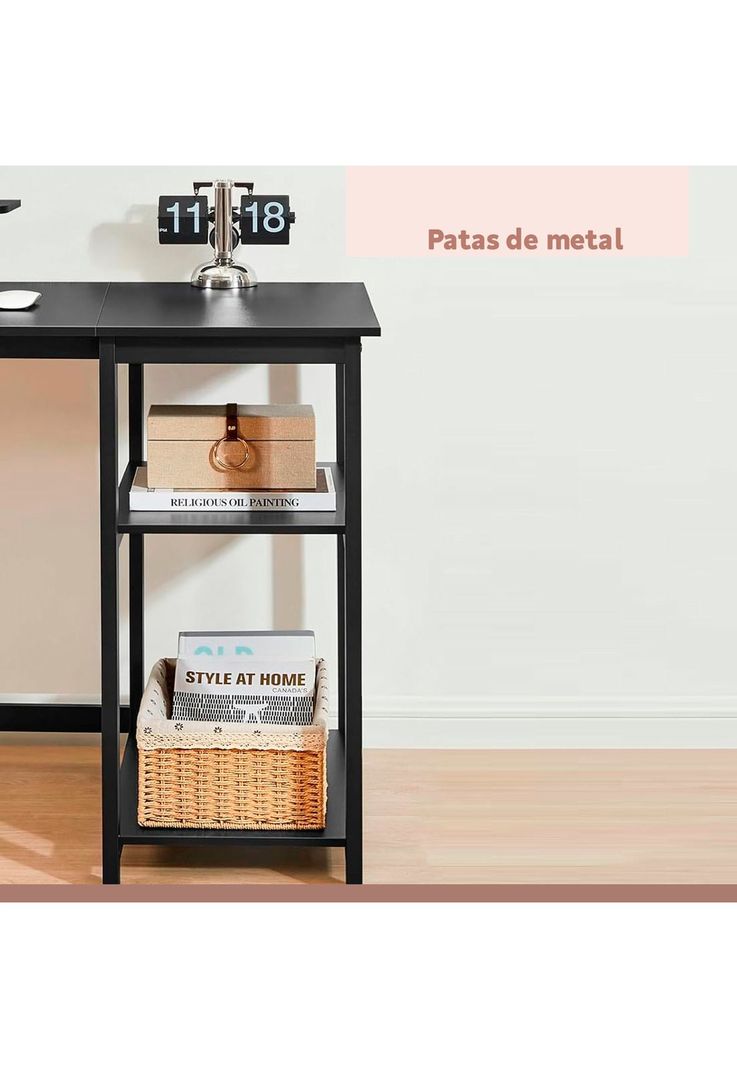 Escritorio Industrial Gamer 140cm-6