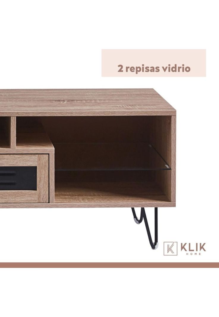 Rack de TV o Buffet con Cajones Paris-4