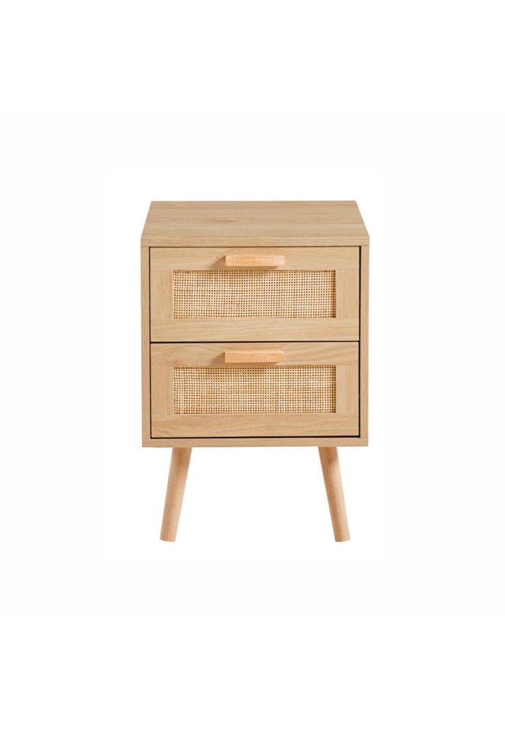 Velador Eames Mesh Doble - Madera Clara-0