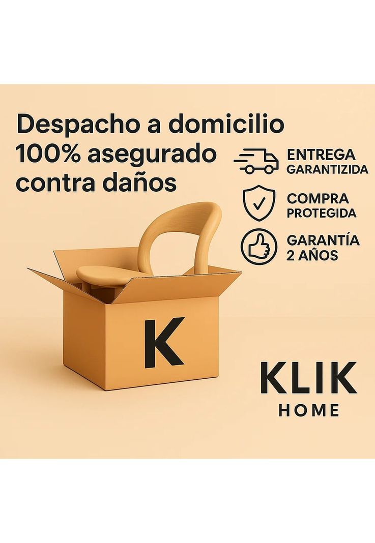 Mesa de comedor redonda de vidrio Cross 120cm-6