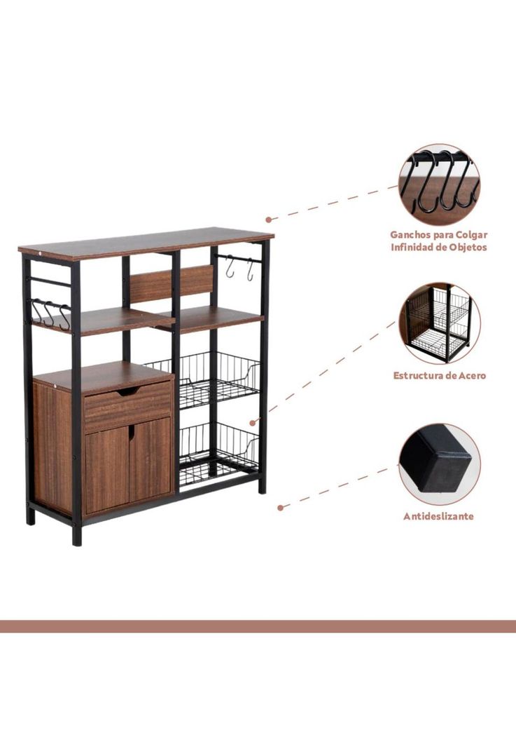 Rack organizador para cocina-2