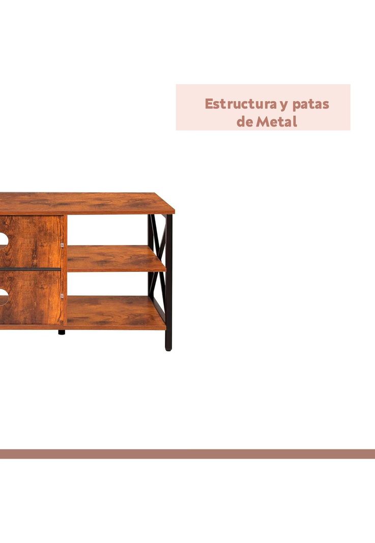 Rack o arrimo librero industrial-5