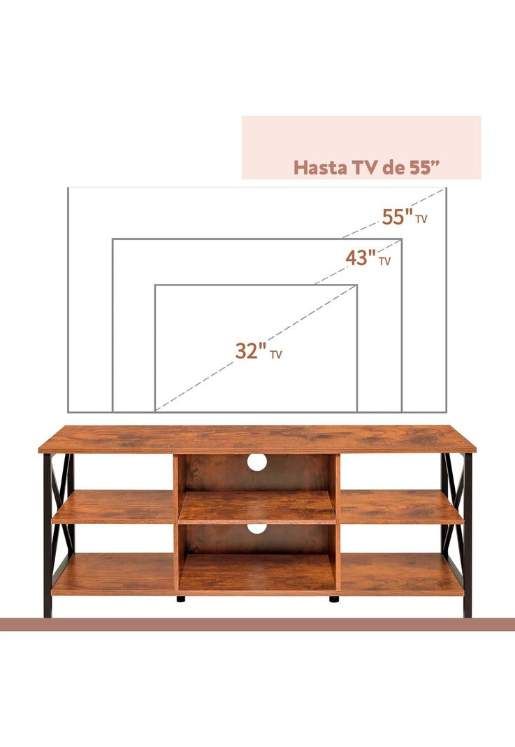 Rack o arrimo librero industrial-6