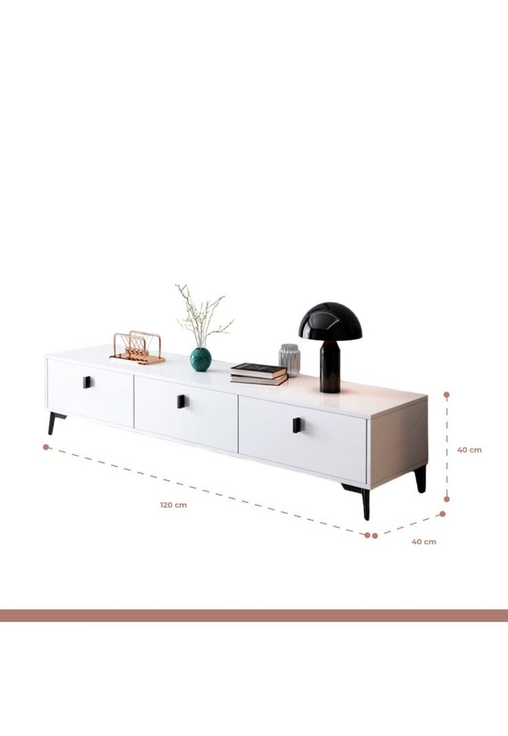 Rack de TV o Buffet con Cajones Alpine-3