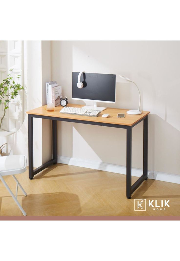 Escritorio Industrial Home Office - Madera Clara-7
