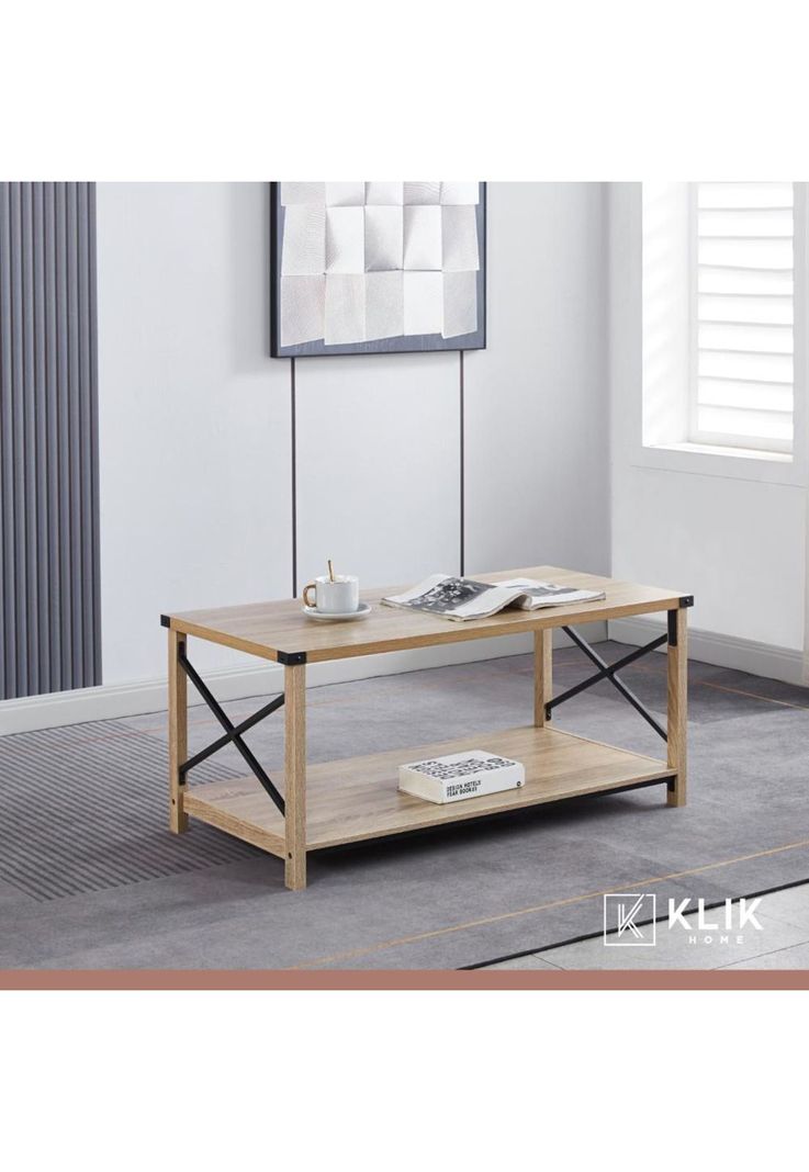 Mesa de Centro Cross - Madera-7