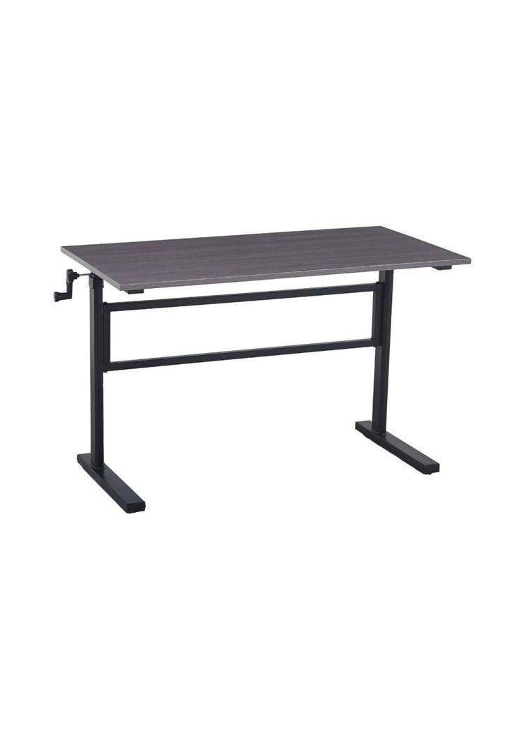 Escritorio de trabajo con altura regulable standing desk - Gris-0