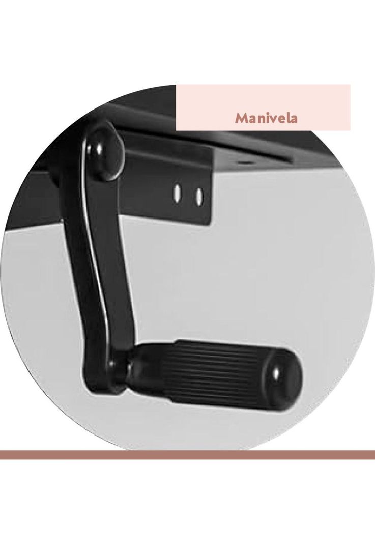 Escritorio de trabajo con altura regulable standing desk - Gris-4