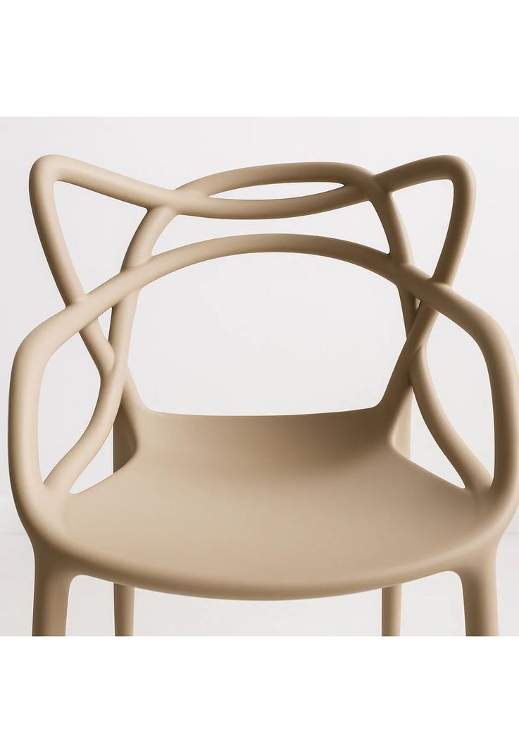Silla de Terraza o comedor Master - Beige-5