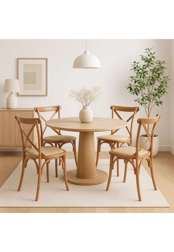 Silla Crossback Madera Rattan Natural-2