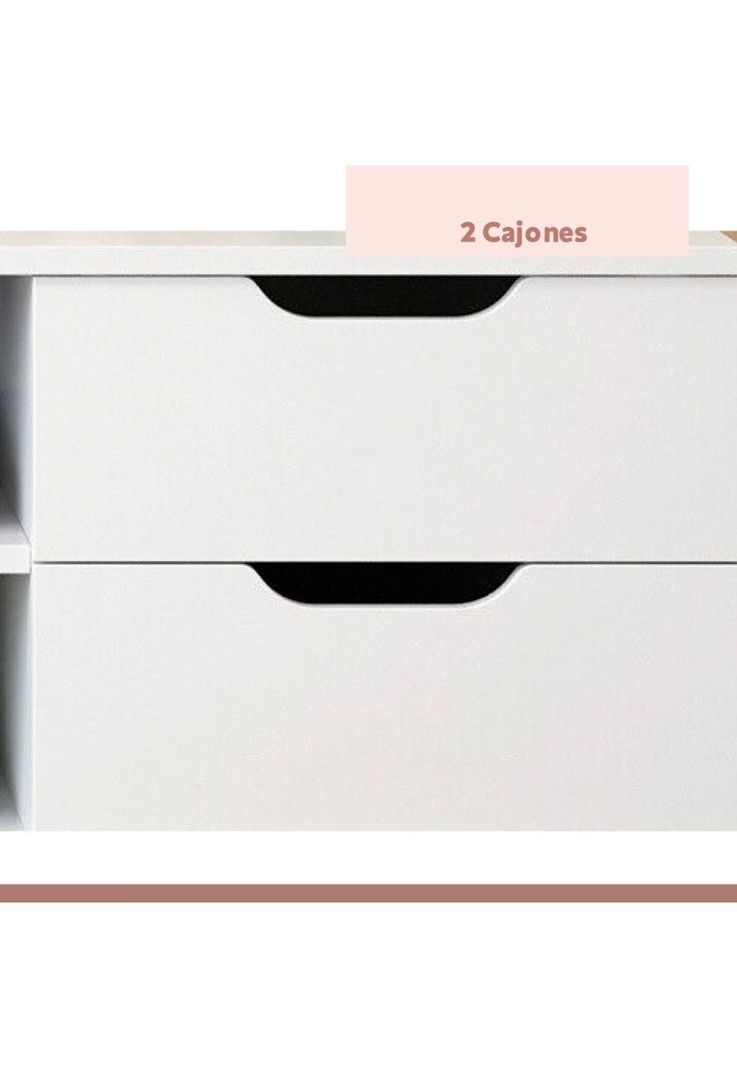 Rack de TV o Buffet con Cajones Night Black-4