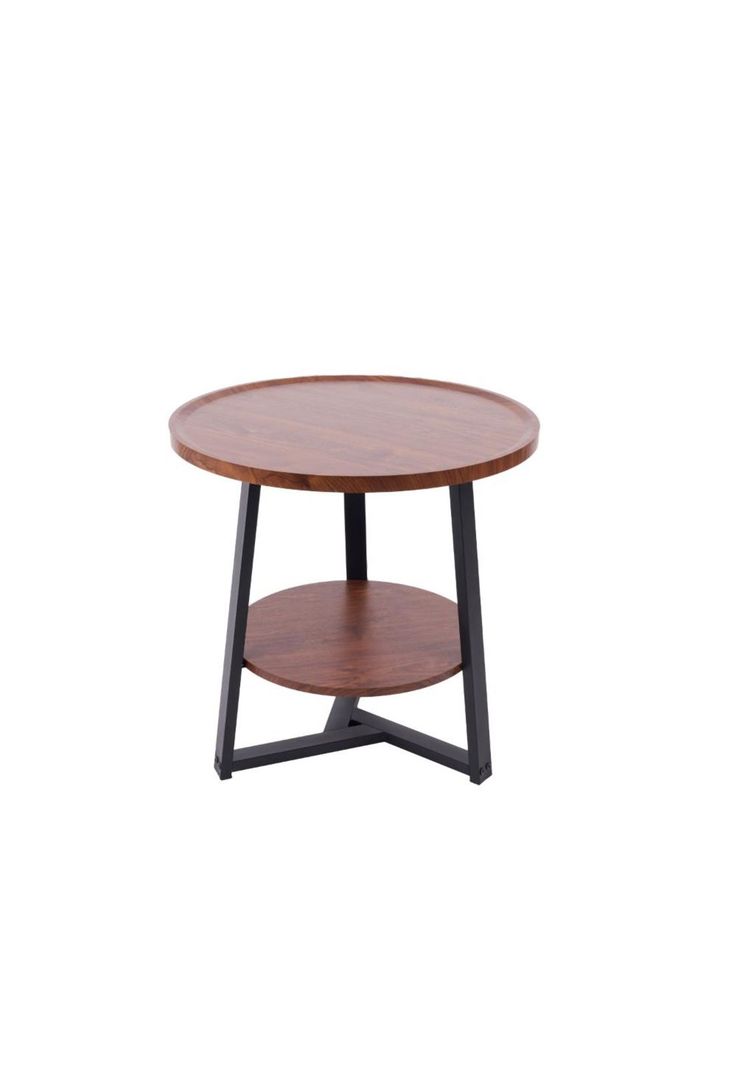 Mesa de centro trabajo y cafe - Madera Oscura Walnut-0