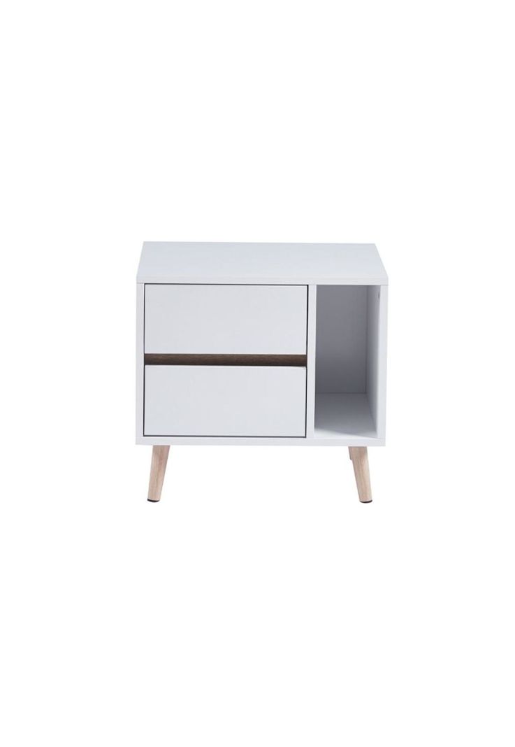 Velador Nordic Elegance Blanco-0