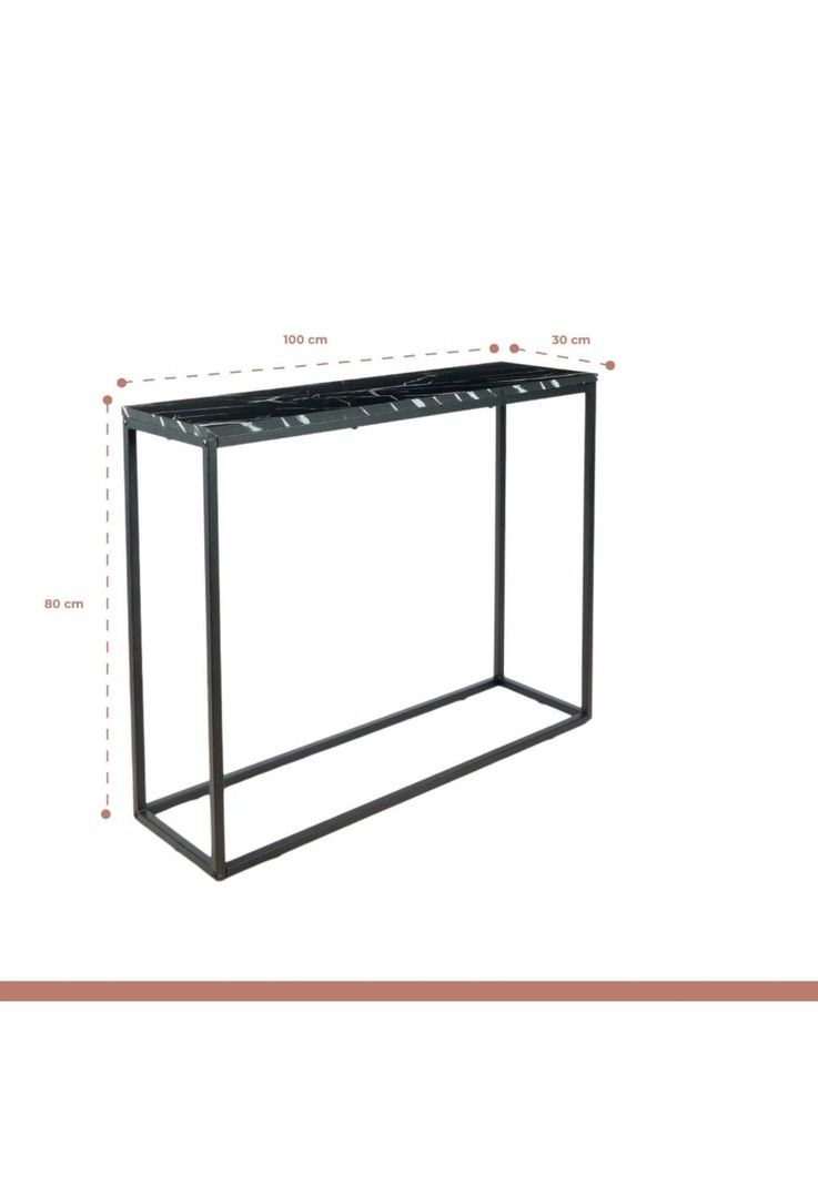 Arrimo black stone cubierta MDF marmol negro-3