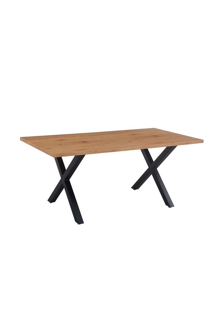 Mesa industrial Color Madera y Metal Cross 180x90-0