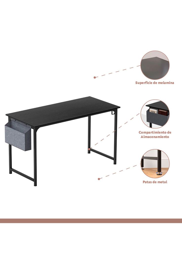 Escritorio Dark 140cm-2