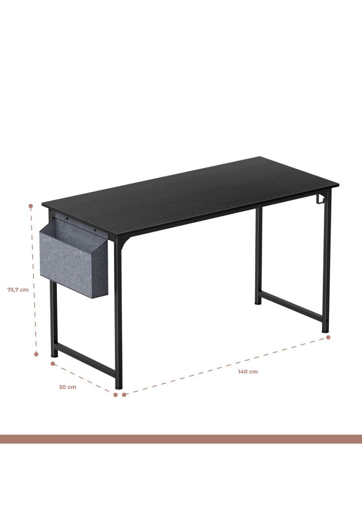 Escritorio Dark 140cm-3