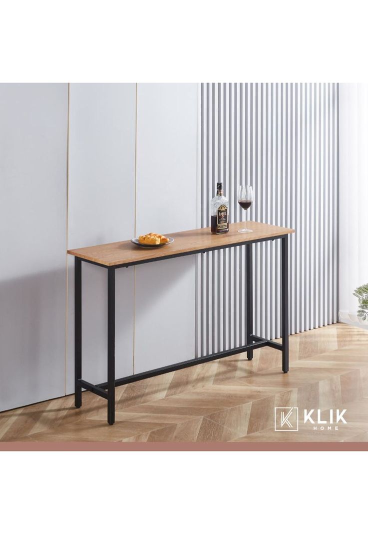 Mesa de Arrimo o Bar Alta Rustik - Madera Clara-1