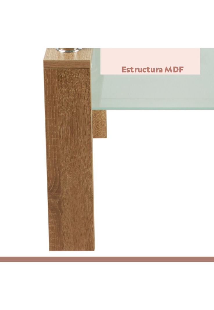 Mesa lateral moderna madera y vidrio-6