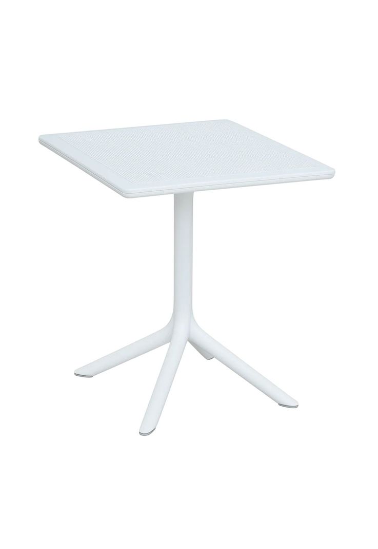 Mesa restaurant 80x80 Polipropileno Terraza Exterior - Blanca-0