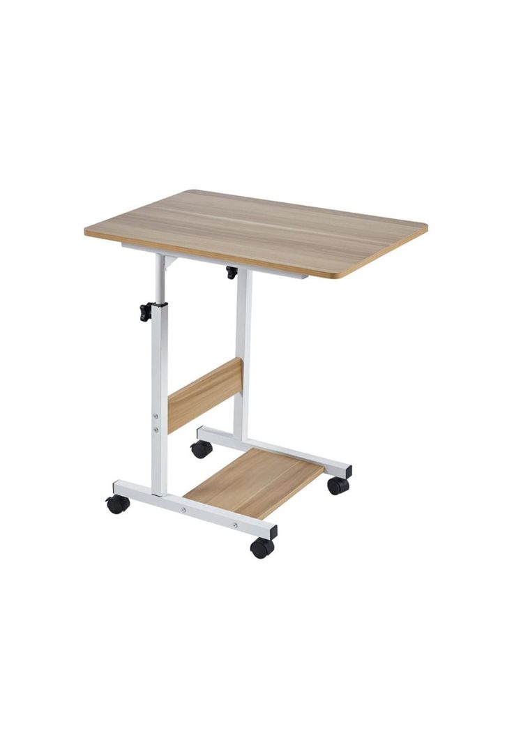 Mesa escritorio ajustable para computador roble-0