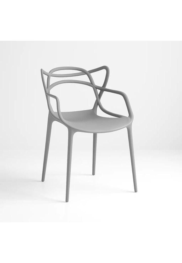 Silla de Terraza o comedor Master - Gris-0