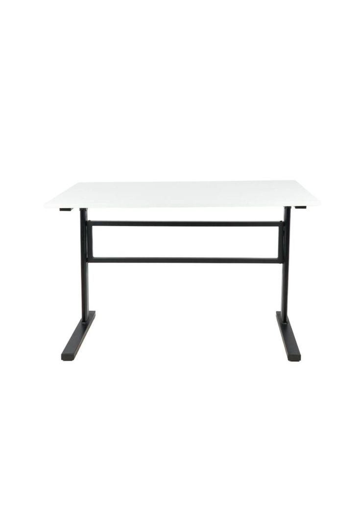 Escritorio de trabajo con altura regulable standing desk - Blanco-0