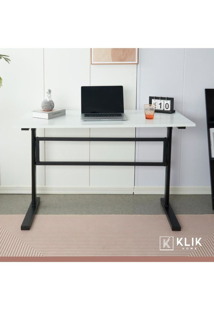 Escritorio de trabajo con altura regulable standing desk - Blanco-1