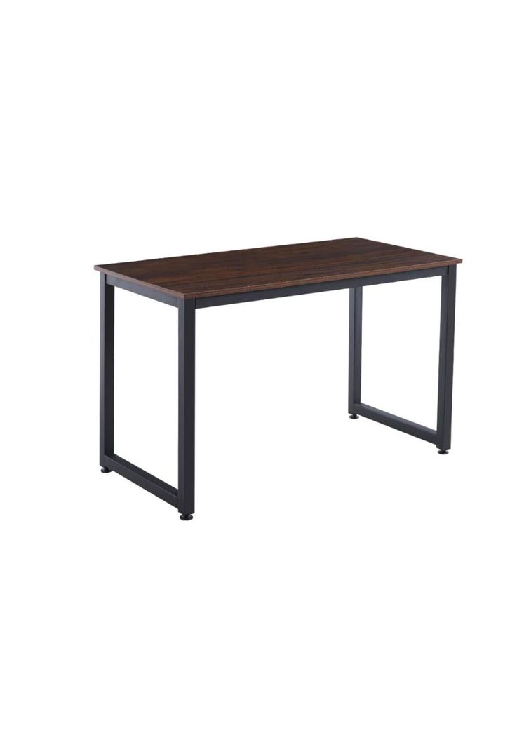 Escritorio Industrial Home Office - Madera Oscura Walnut-0