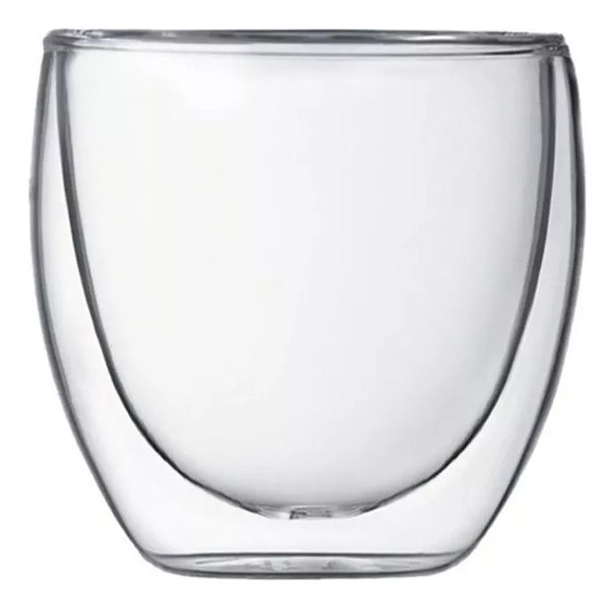 Set 4 Tazas Espresso Doble Pared 250ml Frio, Caliente Norplat-2