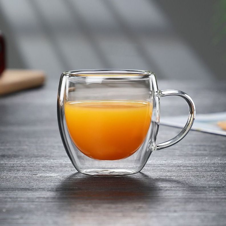 Taza Cafe Espresso Doble Pared 80ml Frio Caliente - Norplat-5