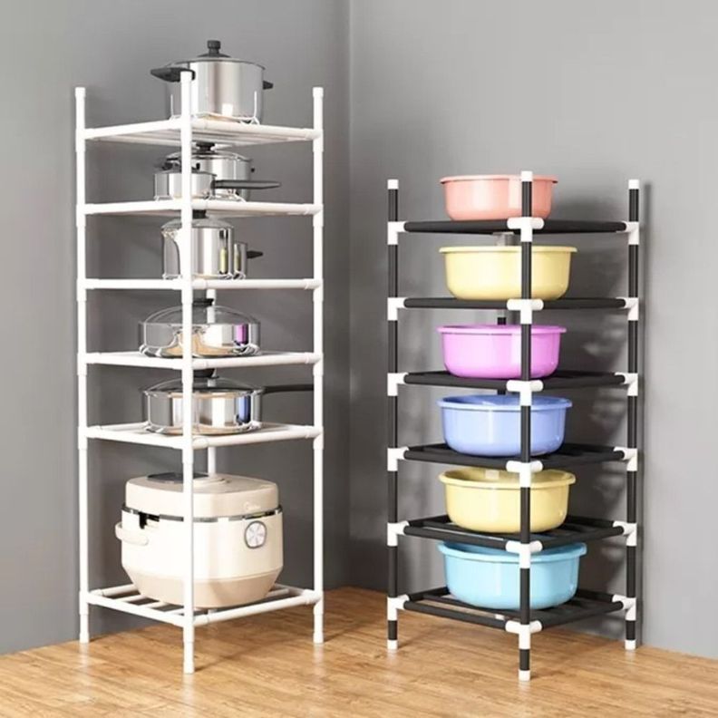 Organizador De Ollas Tapas Platero Secador Cocina 6 Niveles - Norplat-6